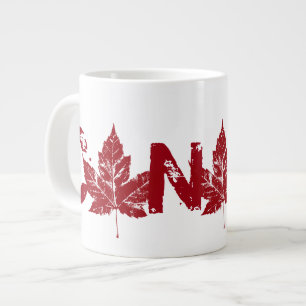 Jumbo Canada Coffee Cup Mok Cool Retro Canada Cup