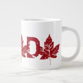 Jumbo Canada Coffee Cup Mok Cool Retro Canada Cup (Rechts)
