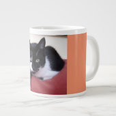 Jumbo Cat Photo Mug (Devant droit)