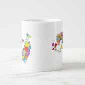 JUMBO Ceramic Fairy Mug Extra Grote Beker (Voorkant)