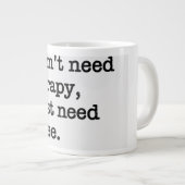 Jumbo Certains jours, une tasse de café de taille  (Devant droit)