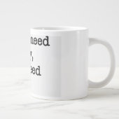 Jumbo Certains jours, une tasse de café de taille  (Droite)