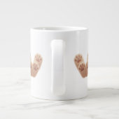 Jumbo Chat Maman Mug - Amour Extra, Poudres Extra, (Dos)