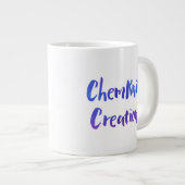 Jumbo ChemKnits Creations Mug (Devant droit)