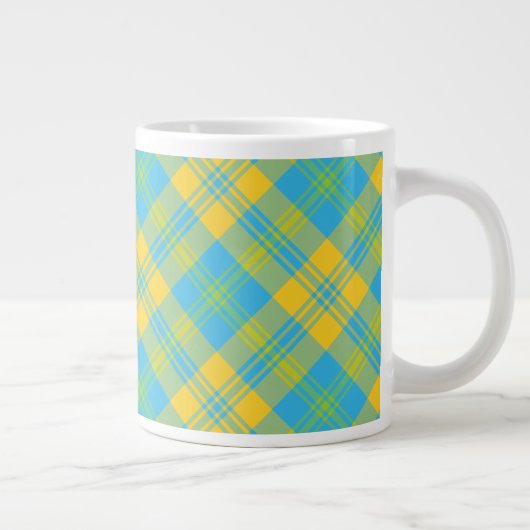 Jumbo Coffee-Mok: blauw, geel, groen speldenpakket Jumbo Mok (Rechts)