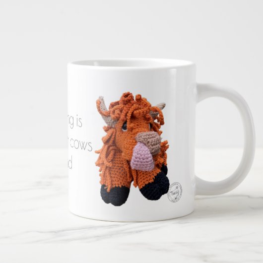 Jumbo Cup Koe Extra Grote Beker (Rechts)