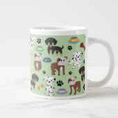 Jumbo de Mug Personnalisé - Chien Group 3 (Droite)
