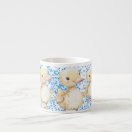 Jumbo-Espresso-Tasse, mit Entenküken Espresso Kop