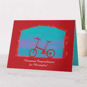 JUMBO Fiets Happy Retirement Gefeliciteerd Kaart