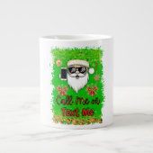 Jumbo Funny Père Noël Mug (Devant)
