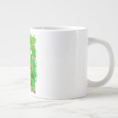 Jumbo Funny Père Noël Mug (Droite)