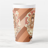 Jumbo Hedgehog Anime Koffie & Latte 17oz Mok (Voorkant)