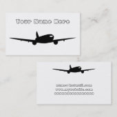 Jumbo Jet Visitekaartje (Voorkant / Achterkant)