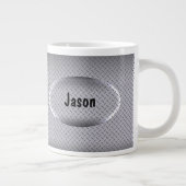 Jumbo Jongens Monogram Coffee Mugs Beker (Rechts)