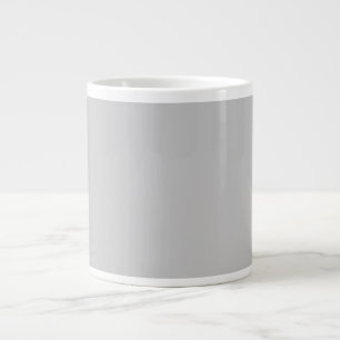 Jumbo koffiemok   Grijze minimalistische keramiek Extra Grote Beker