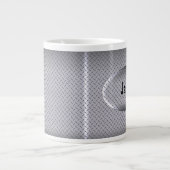 Jumbo Les gars Monogram Café Mugs (Devant)