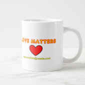 Jumbo LOVE Mug (Droite)