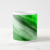 Jumbo Mok, abstracte kunst, groen. Beker (Voorkant)