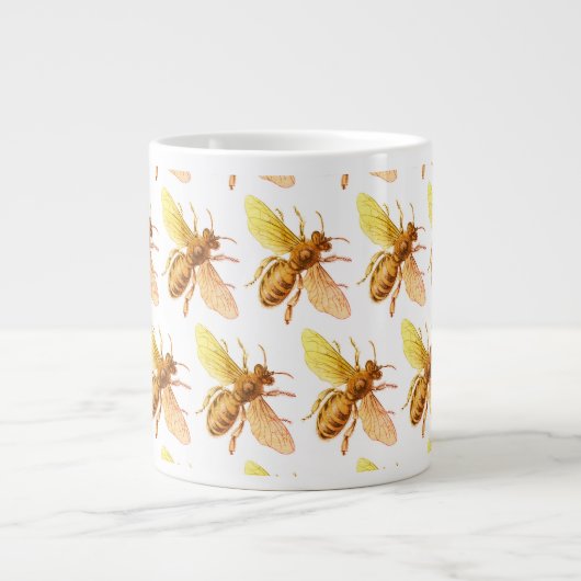 Jumbo Mok BEE PATTERN (Voorkant)