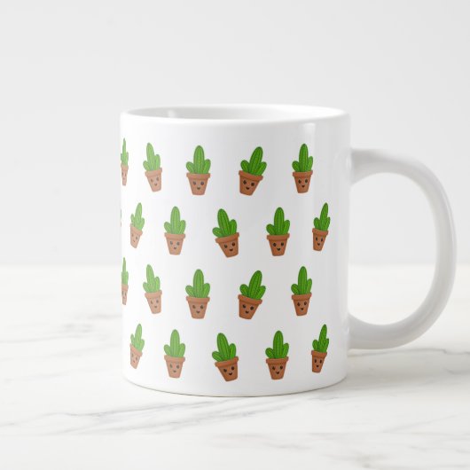 Jumbo Mok met Cactus Pattern (Rechts)
