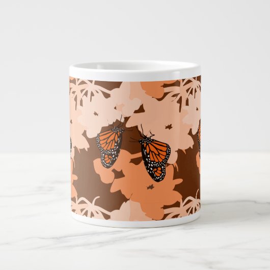 Jumbo-Mok - Monboogvlinder Extra Grote Beker (Voorkant)