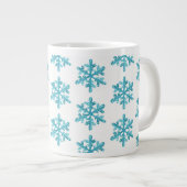 Jumbo Mok-Snowflakes Jumbo Beker (Voorkant rechts)