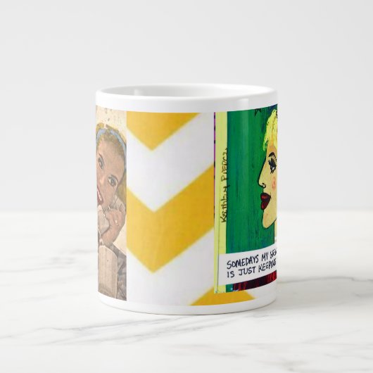 JUMBO MOK-SOMS MIJN GROOTSTE AANVULLING EXTRA GROTE BEKER (Voorkant)