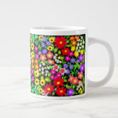 Jumbo Mug aux fleurs colorées (Droite)