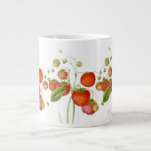 Jumbo Mug aux fraises Vintages (Devant)