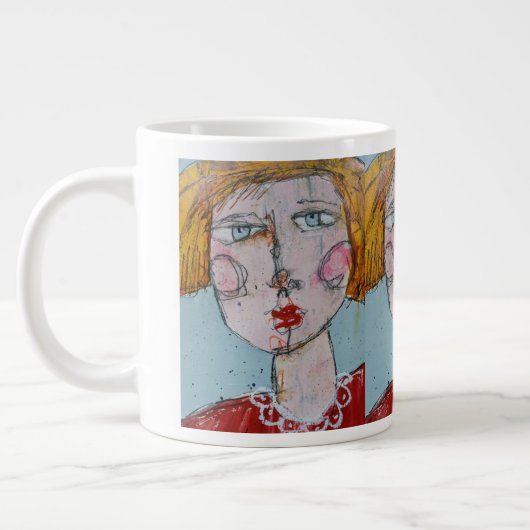 Jumbo Mug - Blonde Bombshell (Gauche)