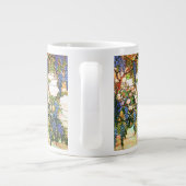 Jumbo Mug de fleurs Art nouveau (Dos)