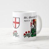 Jumbo Mug de la Saint-Georges (Version Nuremberg) (Devant droit)