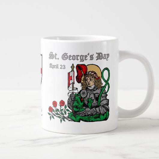 Jumbo Mug de la Saint-Georges (Version Nuremberg) (Droite)
