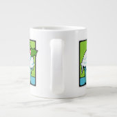 Jumbo Mug de Noël Holly Cupcake (Dos)