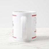 Jumbo Mug de Père Noël (Dos)