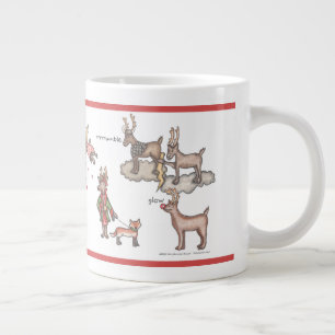Jumbo Mug de Père Noël