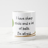 Jumbo Mug de Tricot (Devant)