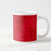 Jumbo Mug des Coeurs rouges (Droite)