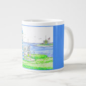 Jumbo Mug du phare Americana 2 (Devant droit)