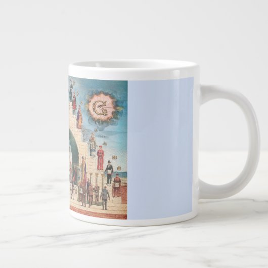 Jumbo Mug - La structure de la franc-maçonnerie (Droite)