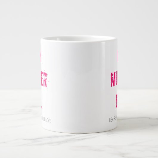 Jumbo Mug - Lilah Love (Devant)