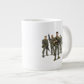 Jumbo Mug - Marines & Logo "Blowback" (Devant droit)