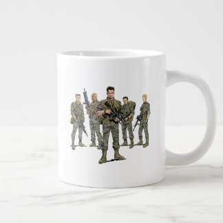 Jumbo Mug - Marines & Logo "Blowback"