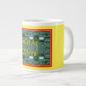Jumbo Mug NATALE NUMÉRIQUE (Devant droit)