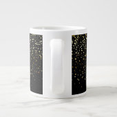 Jumbo Mug Petite Golden Stars-Noir (Dos)