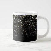 Jumbo Mug Petite Golden Stars-Noir (Droite)