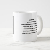 Jumbo Mug pour toutes les générations (Devant droit)
