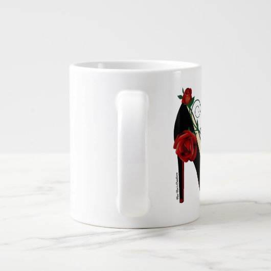 Jumbo Mug - Rose de Stiletto (Dos)