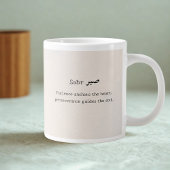 Jumbo Mug "Sabr" de la Sérénité quotidienne - Art