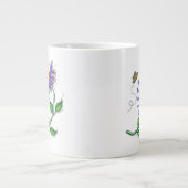 JUMBO Mug - Shared laughter enriches mutual love Extra Grote Beker (Voorkant)